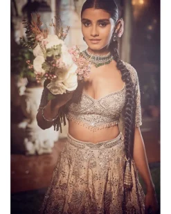 The Matsya Starlight Ponds Of Wonder Lehenga Set