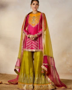 The Meetha Paan Sharara Set