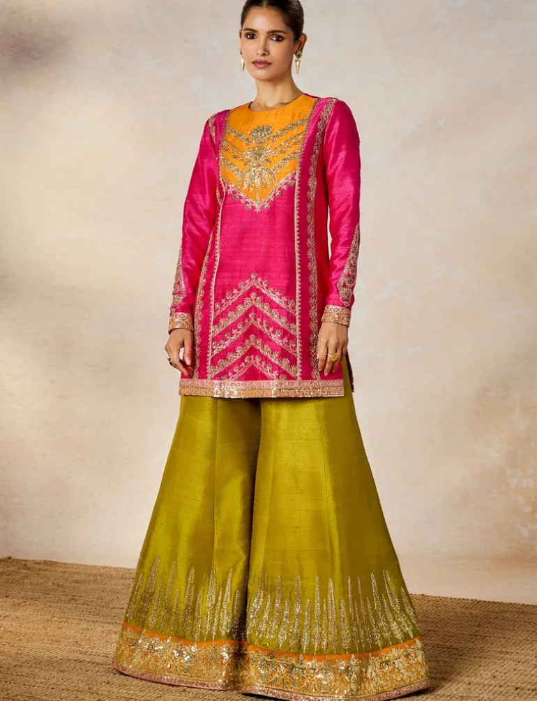 The Meetha Paan Sharara Set