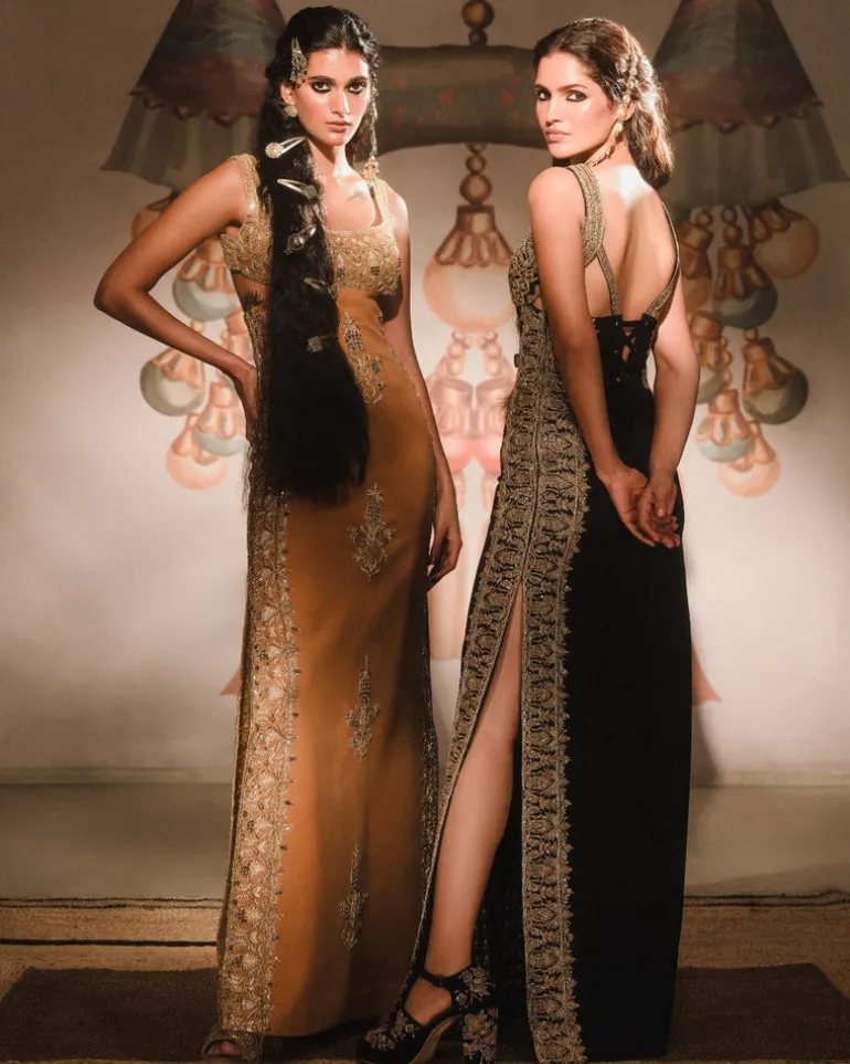 The Mishti Doi Gown