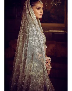 The Morbagh Jade Lehenga Set