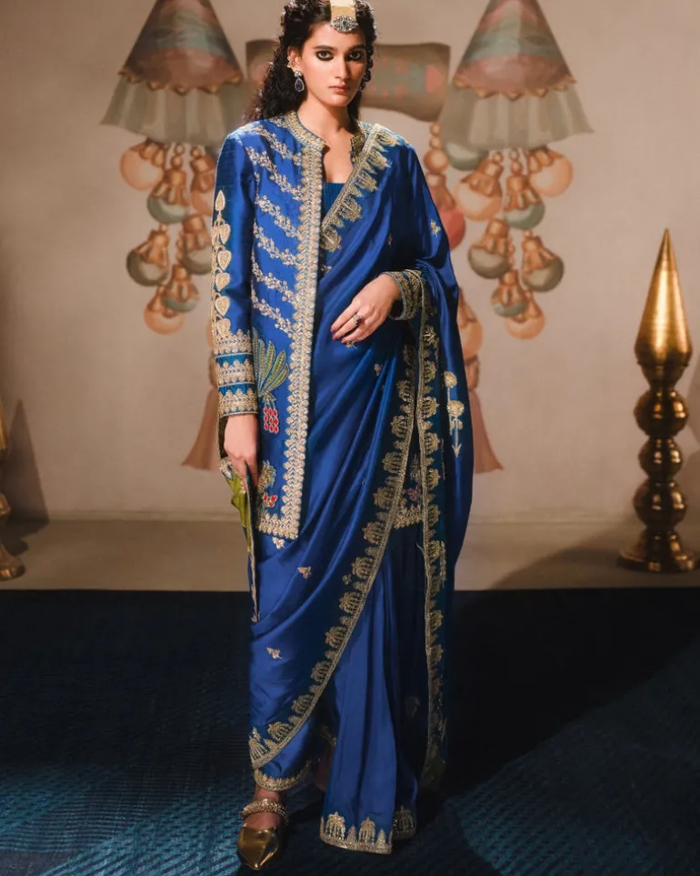 The Neel Bahar Sari