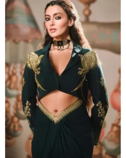 The Paan Petha Cropped Blazer Set