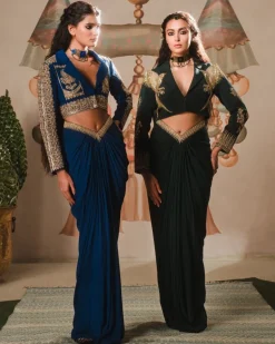 The Paan Petha Cropped Blazer Set