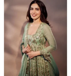 The Pakeezah Tissue Anarkali Set