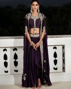 The Plum Nawabi Cape Set