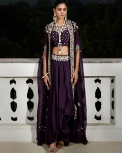 The Plum Nawabi Cape Set