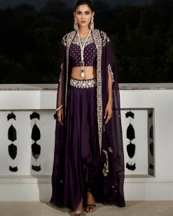 The Plum Nawabi Cape Set