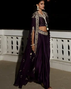 The Plum Nawabi Cape Set