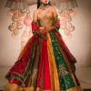 The Rainbow Barfi Lehenga