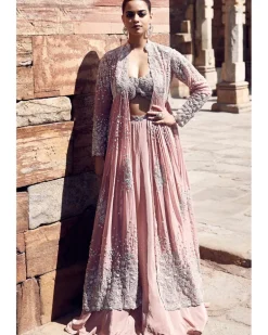 The Rose Empress Wing Belt Couture Jacket Set