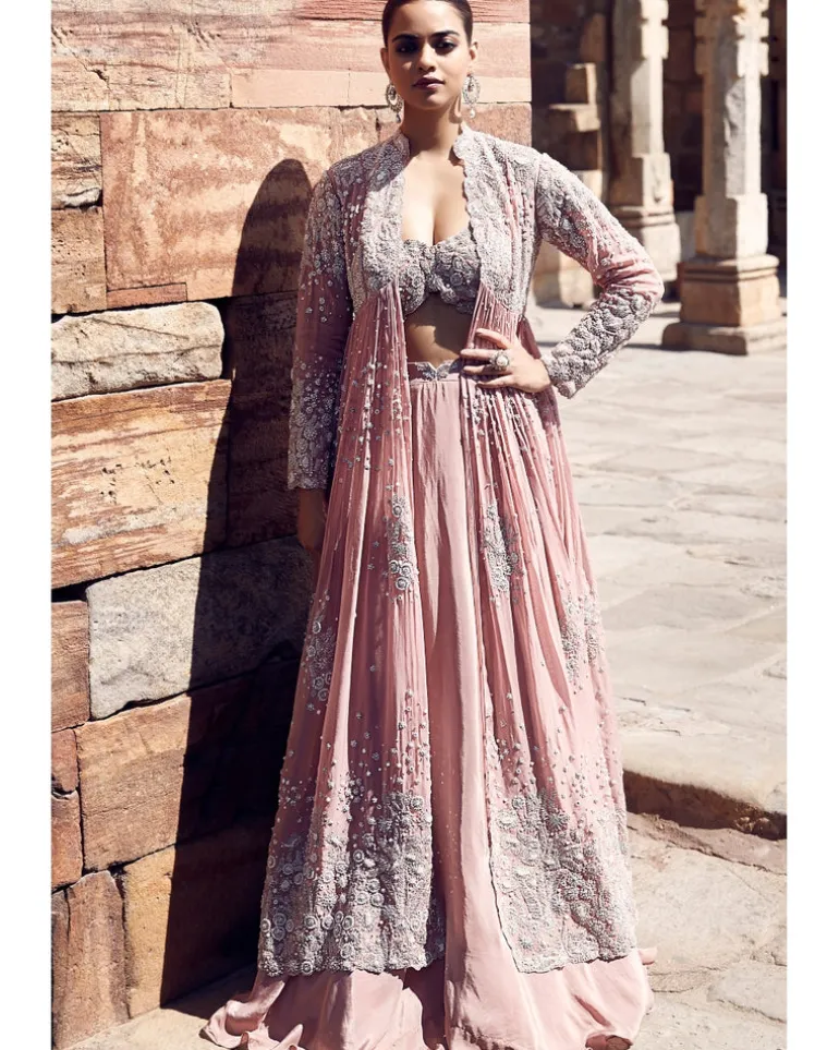 The Rose Empress Wing Belt Couture Jacket Set