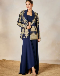 The Sanjh Bagh Blazer Set