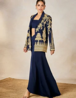 The Sanjh Bagh Blazer Set