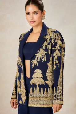 The Sanjh Bagh Blazer Set