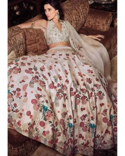 The Satire Japanese Pink Lehenga Set