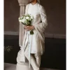The Silver Needle Ekru Sherwani Set