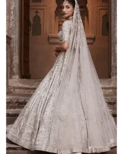 The Silver Needle Holy Trinity Lehenga Set