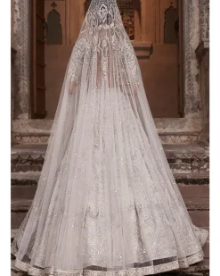 The Silver Needle Holy Trinity Lehenga Set