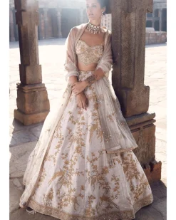 The Sona Kora Mini Corset Lehenga Set