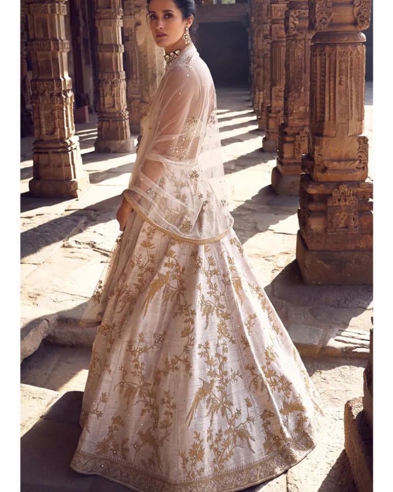 The Sona Kora Mini Corset Lehenga Set