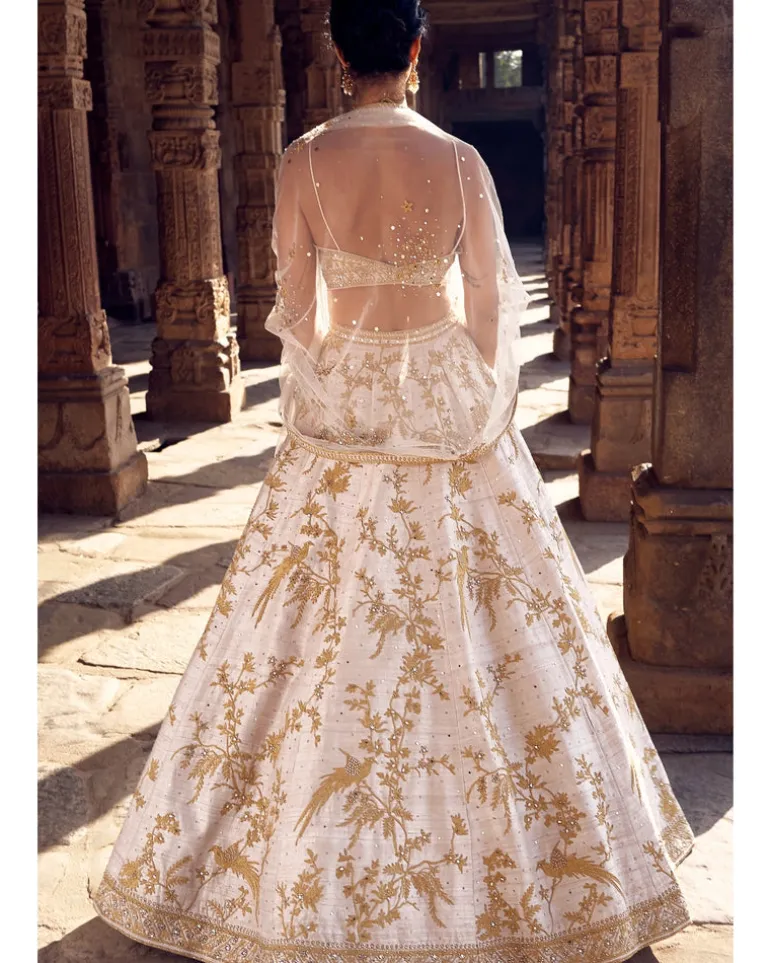 The Sona Kora Mini Corset Lehenga Set