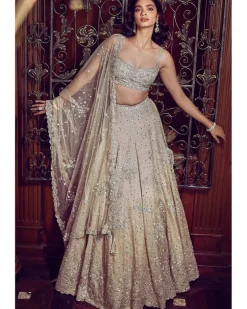 The Starlight Mogra Lehenga Set