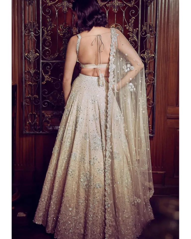 The Starlight Mogra Lehenga Set