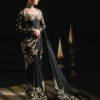 The Sunheri Bel Stitched Sari Set
