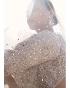 The Turkish Gota Ecru Lehenga Set