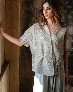 The Vince Wrap Jacket Set