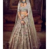 The Wanderlust Peach Sky Masai Lehenga Set