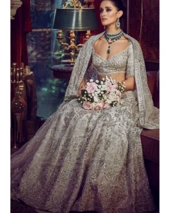 The Wanderlust Starlight Masai Lehenga Set