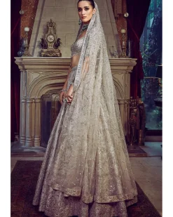 The Wanderlust Starlight Masai Lehenga Set