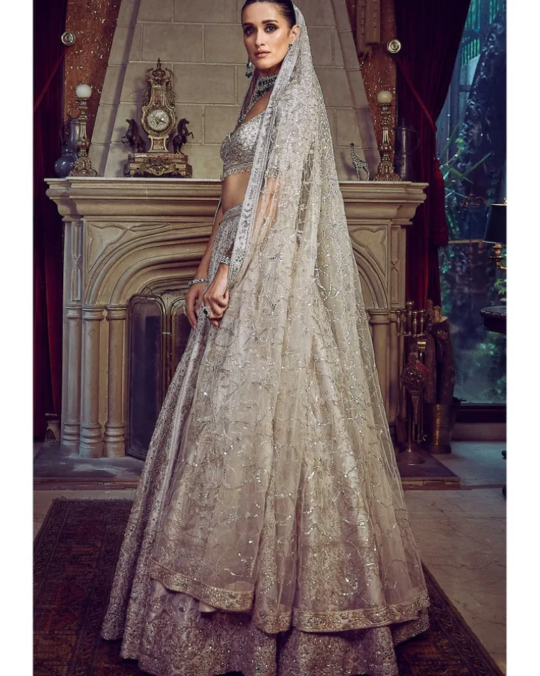 The Wanderlust Starlight Masai Lehenga Set