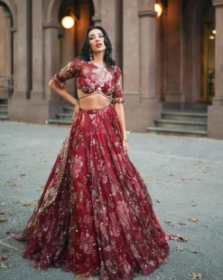 Thiya Lehenga Set