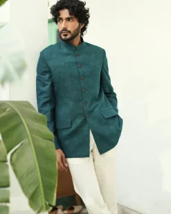 Tiffany Bandhgala Set