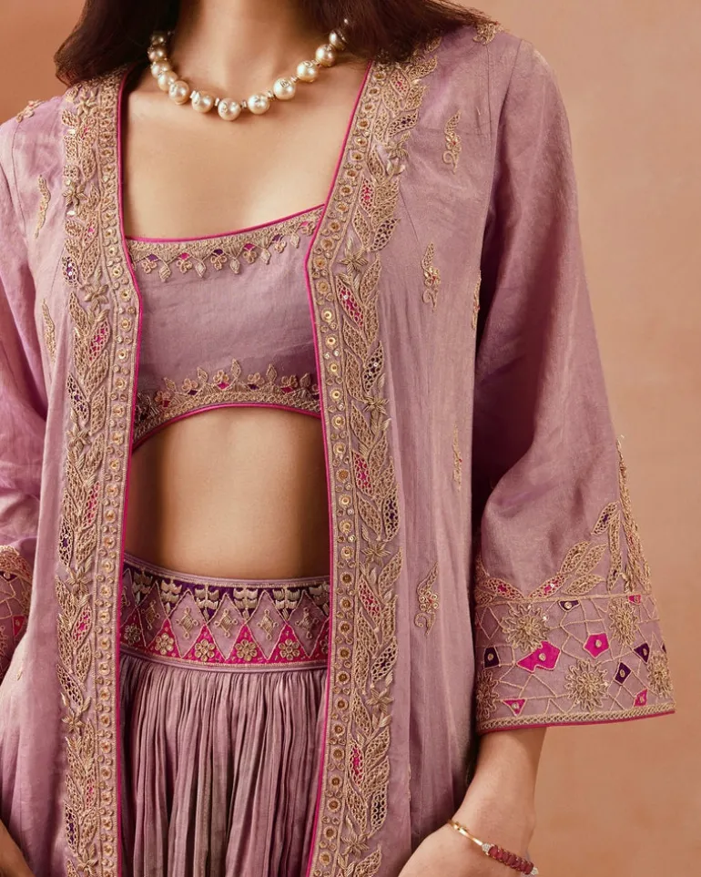 Tissue Johari Cape Set