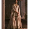 Tissue Kurta With Bootis Gharara Set