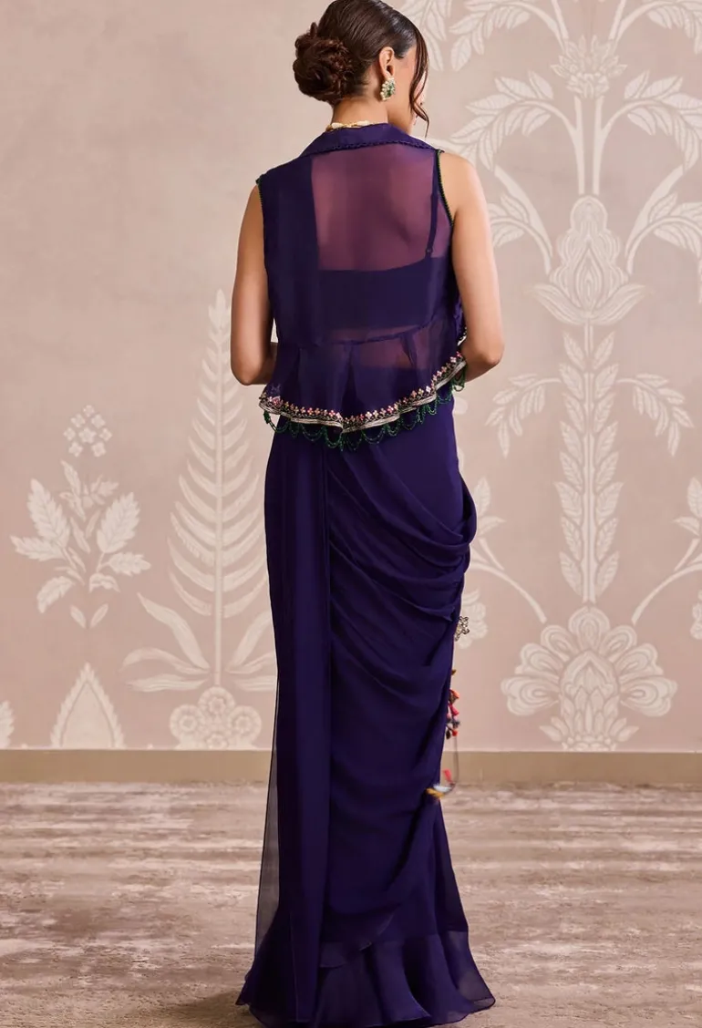 Topaz Sari Set