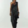 Tribal Rasa One Shoulder Dress