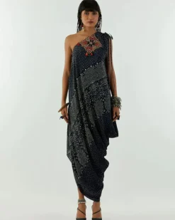 Tribal Rasa One Shoulder Dress