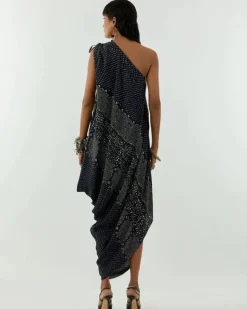 Tribal Rasa One Shoulder Dress