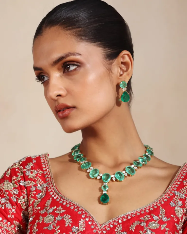 Trishula Necklace Set