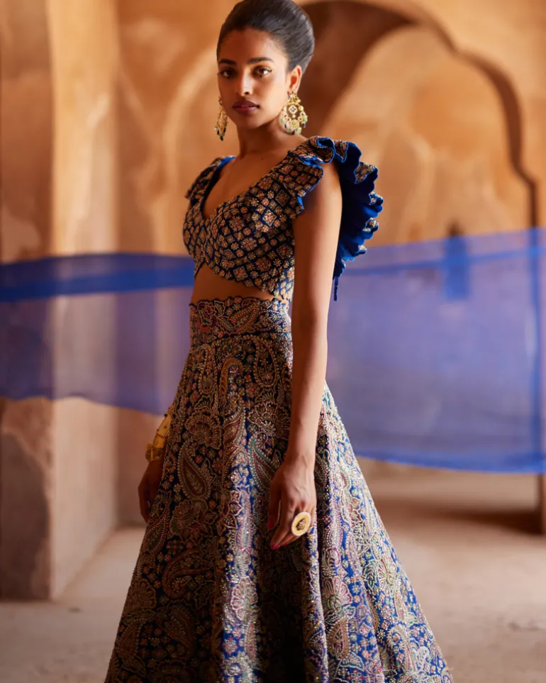 Tulua Lehenga Set