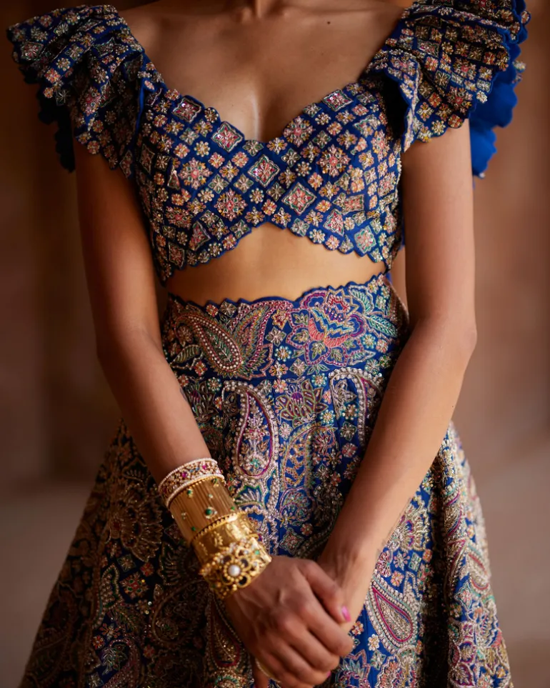 Tulua Lehenga Set