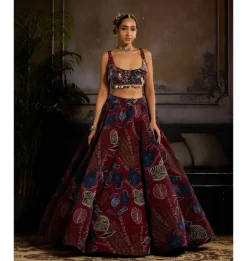 Twilight Rouge Lehenga Set