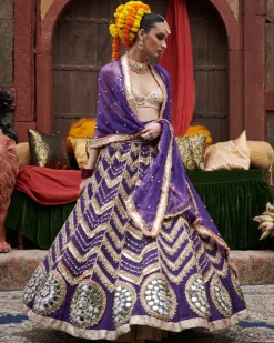 Ulfat Jamuni Lehenga Set