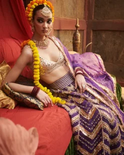 Ulfat Jamuni Lehenga Set