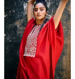 Vagmi Zardozi Embroidered Kaftan